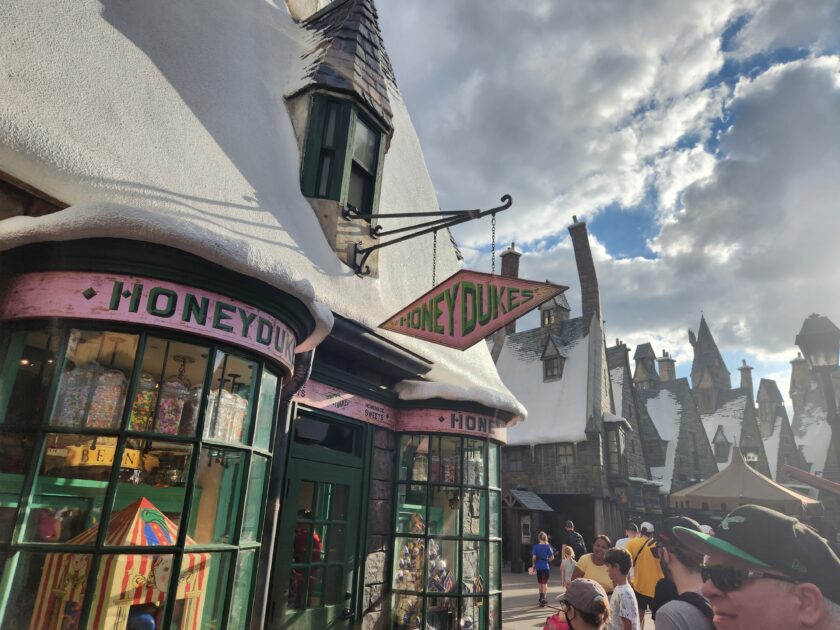 Honeydukes at Hogsmead Village in Islands of Adventure.