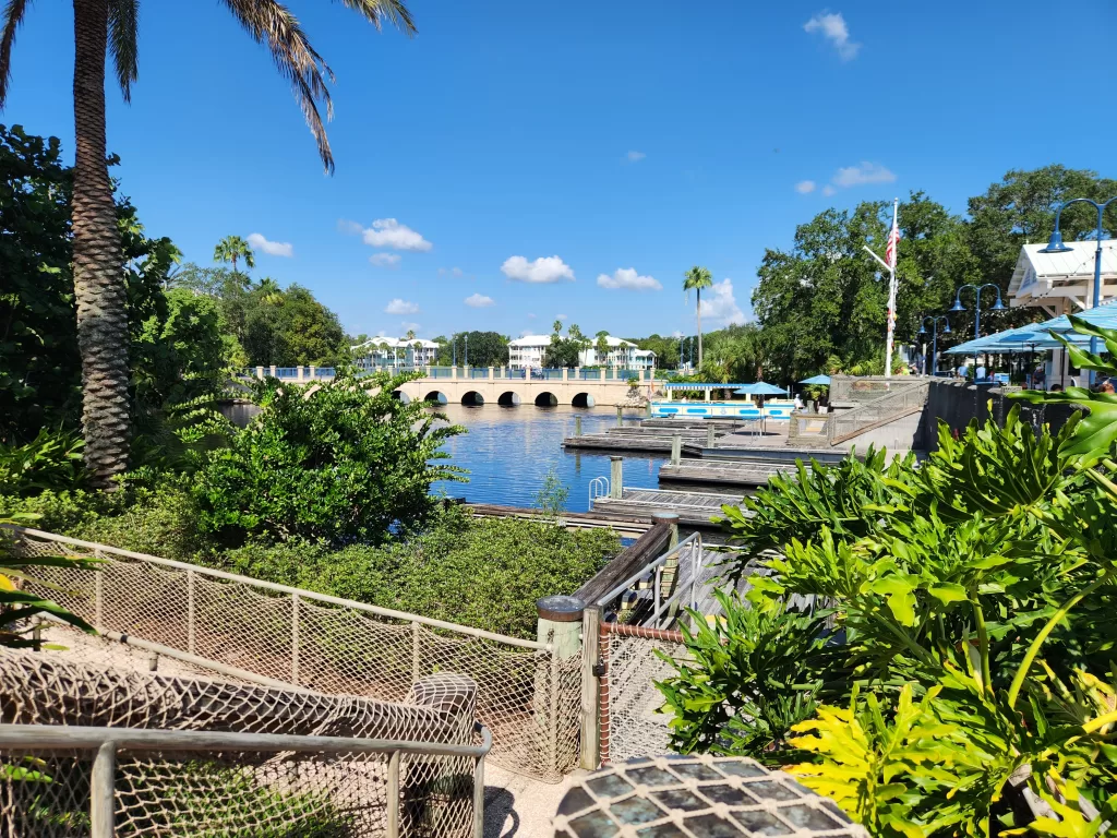 Boat transportation from Disney deluxe resort Old Key West.