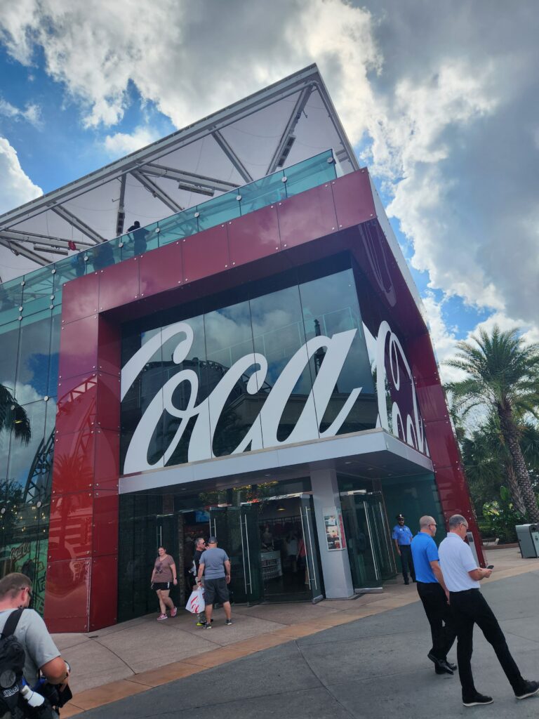 Coca Cola store at Disney Springs