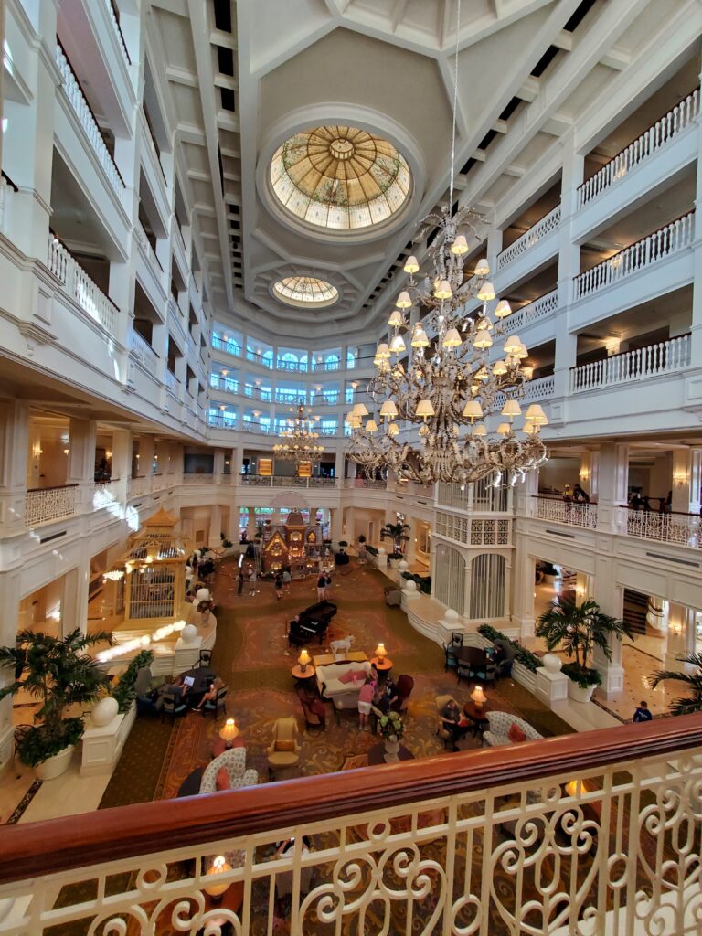 Inside the Grand Floridian Resort