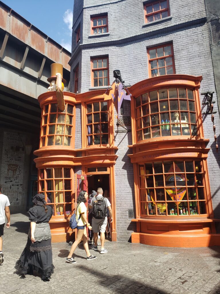 Weasley's Wizarding Wheezes in Diagon Alley at Universal Studios Wizarding World of Harry Potter