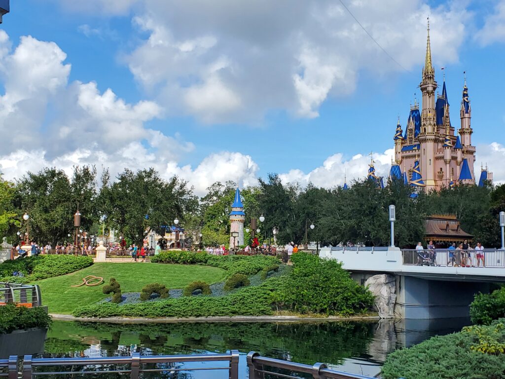 Magic Kingdom castle hub