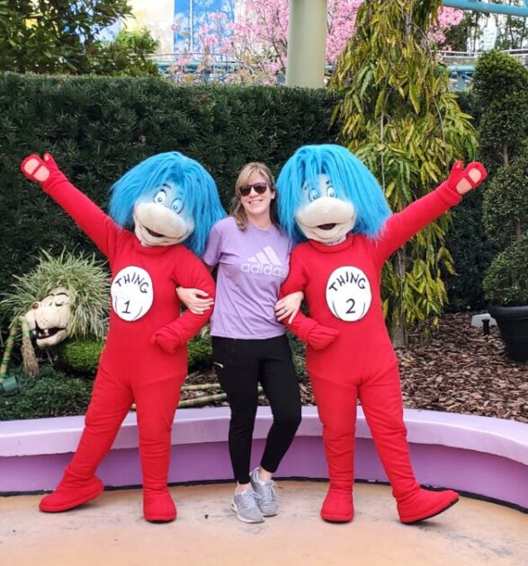 Jessica Yashin at Suess Landing in Universal Studios