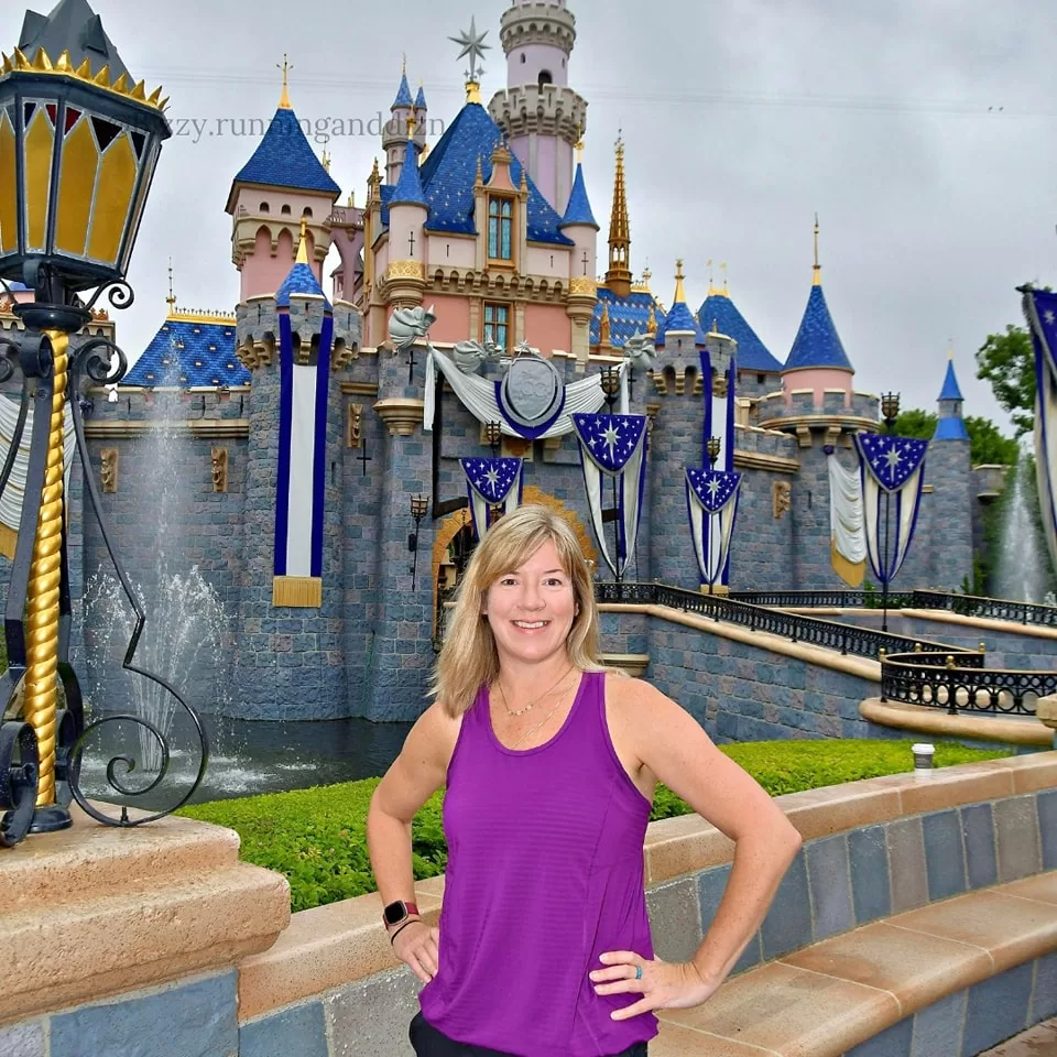 Me infront of Sleeping Beauty Castle at Disneyland