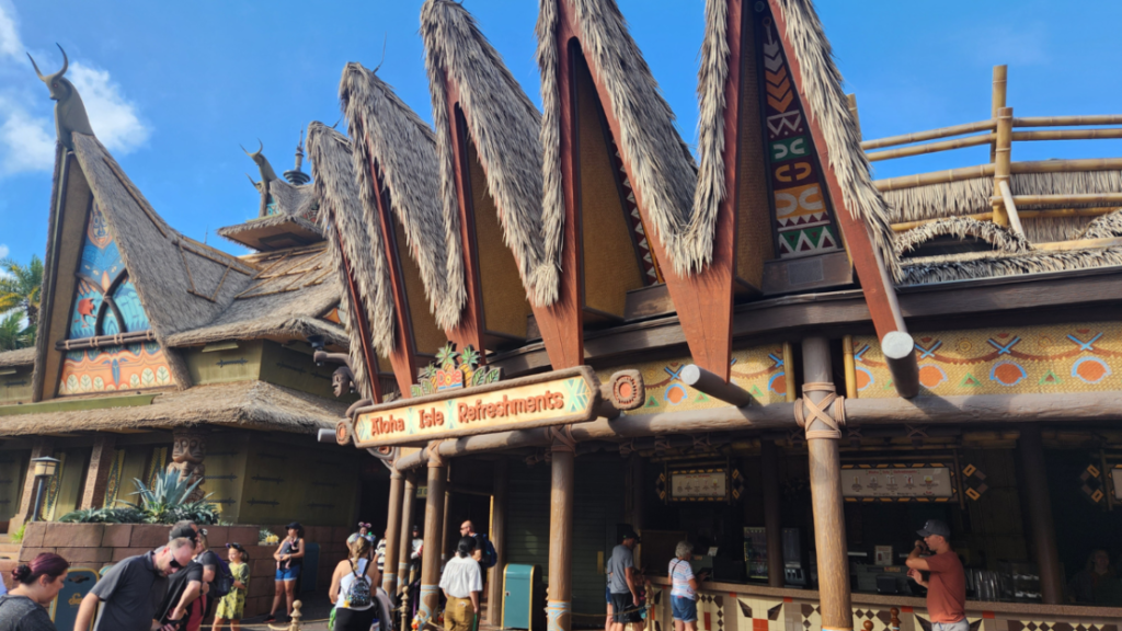 Aloha Isle Refreshments at Magic Kingdom.