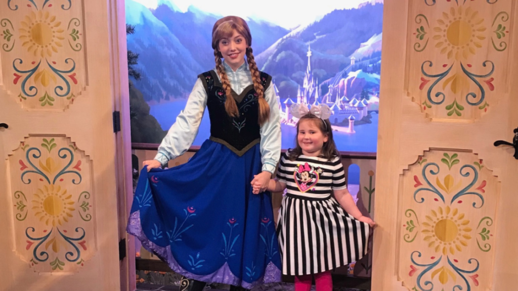 Princess Anna meet and greet.