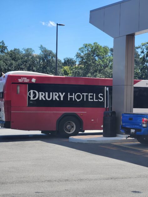 The Drury Plaza Bus