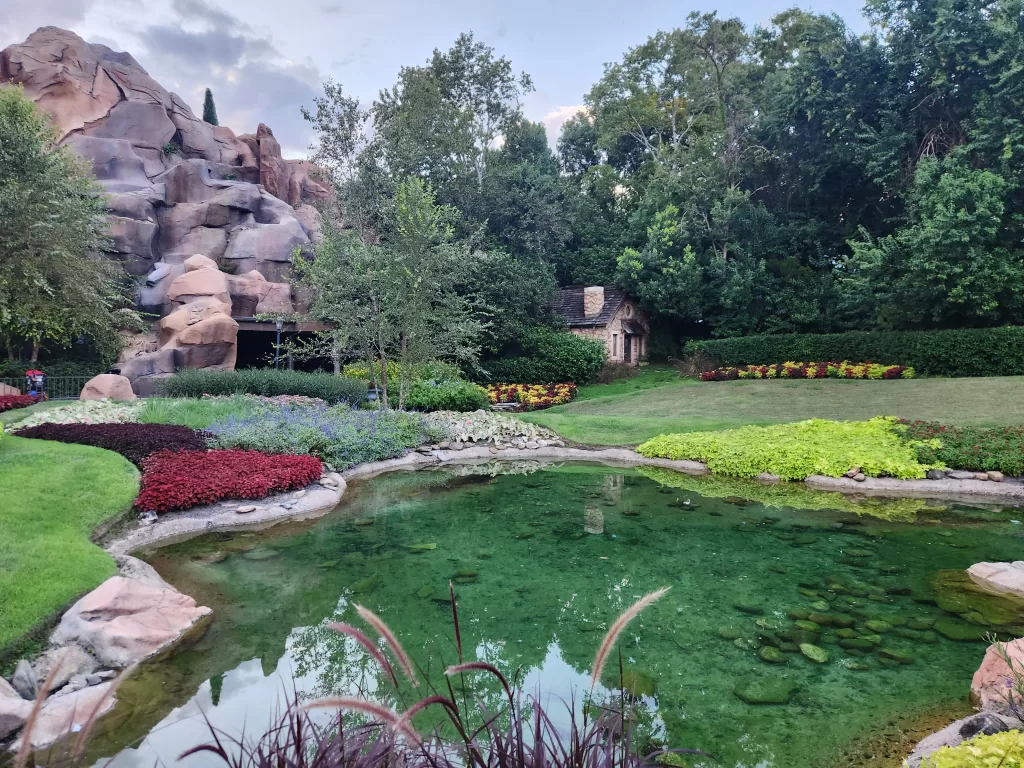 Canada landscape at EPCOT in Disney World