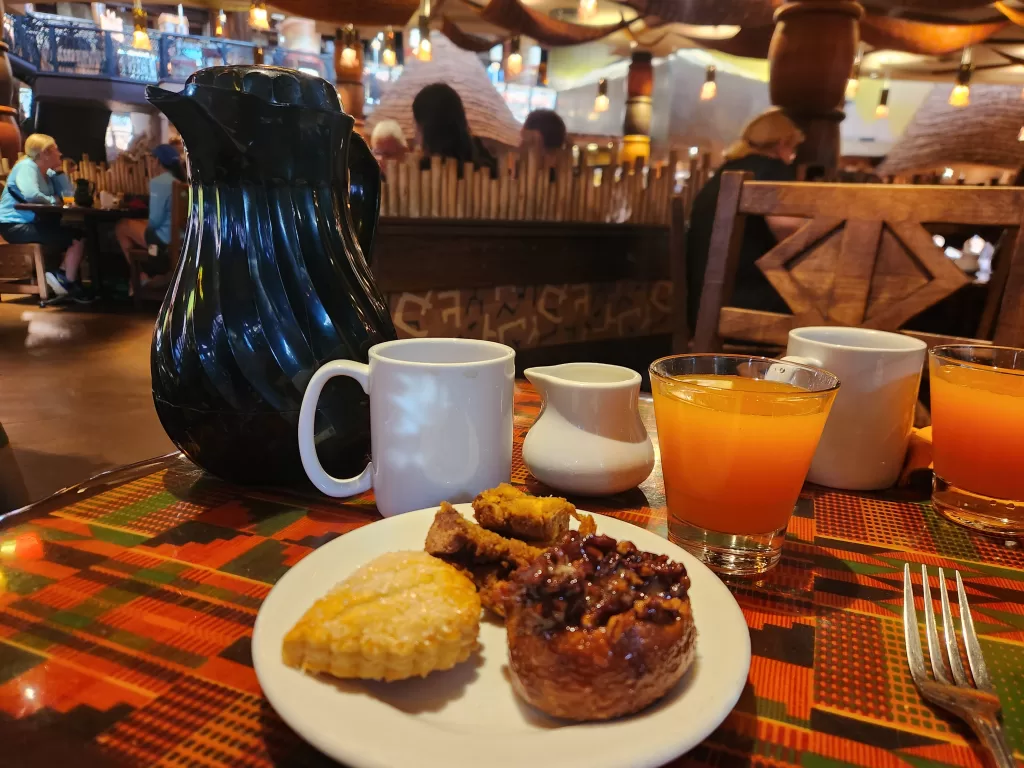 Boma Breakfast is a popular choice for Disney dining.