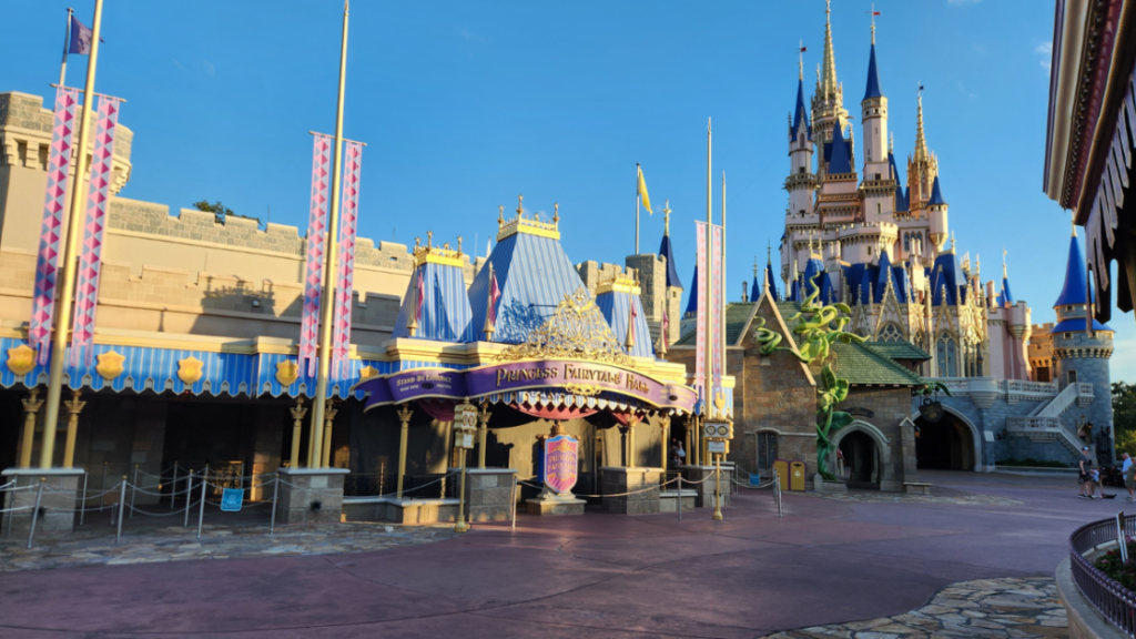 Castle View at Disney World