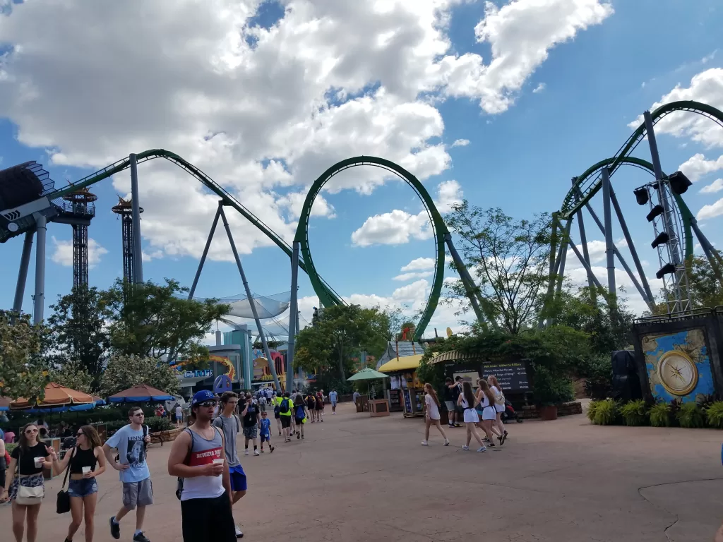 The Incredible Hulk Coaster