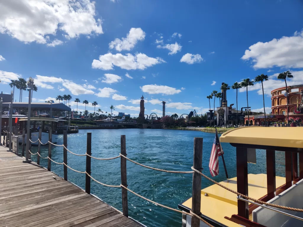 Water Taxi at Universal Orland Resort