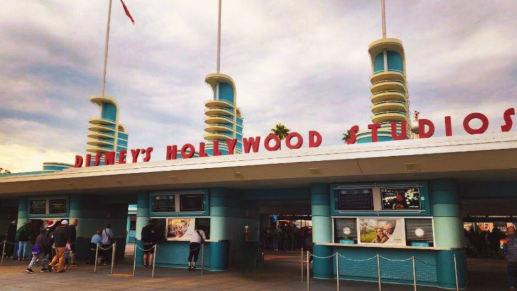 The entrance to Disney's Hollywood Studios