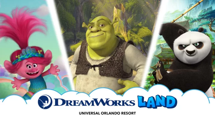 DreamWorks Land Promo Photo