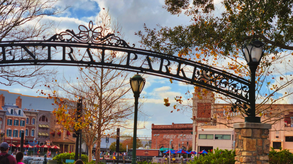 Central Park Landscape at Universal Studios Florida