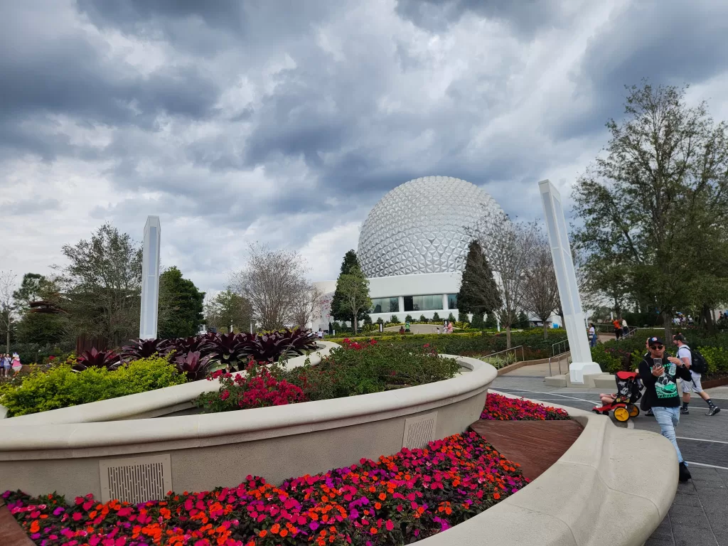 World Celebration gardens at EPCOT