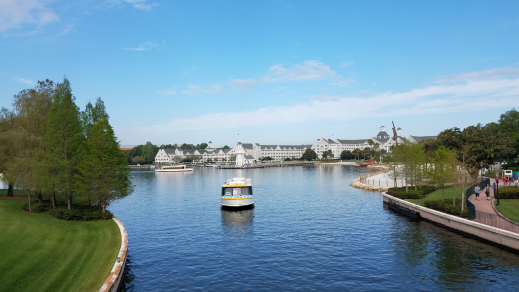 Disney World Transportation- boat