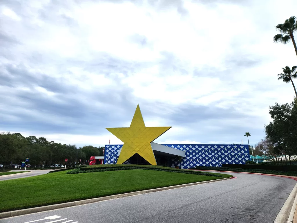 Outside Disney's All-Star Sports Resort