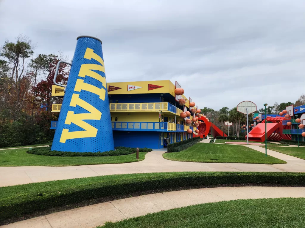 Courtyard at Disney's All-Star Sports Resort