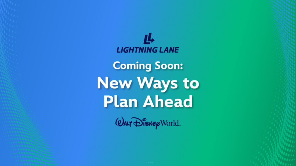 Disney announcement about the change