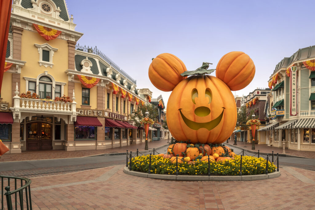 Giant Mickey Jack-o-lantern