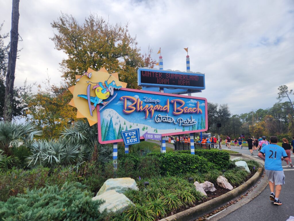 Blizzard Beach Sign