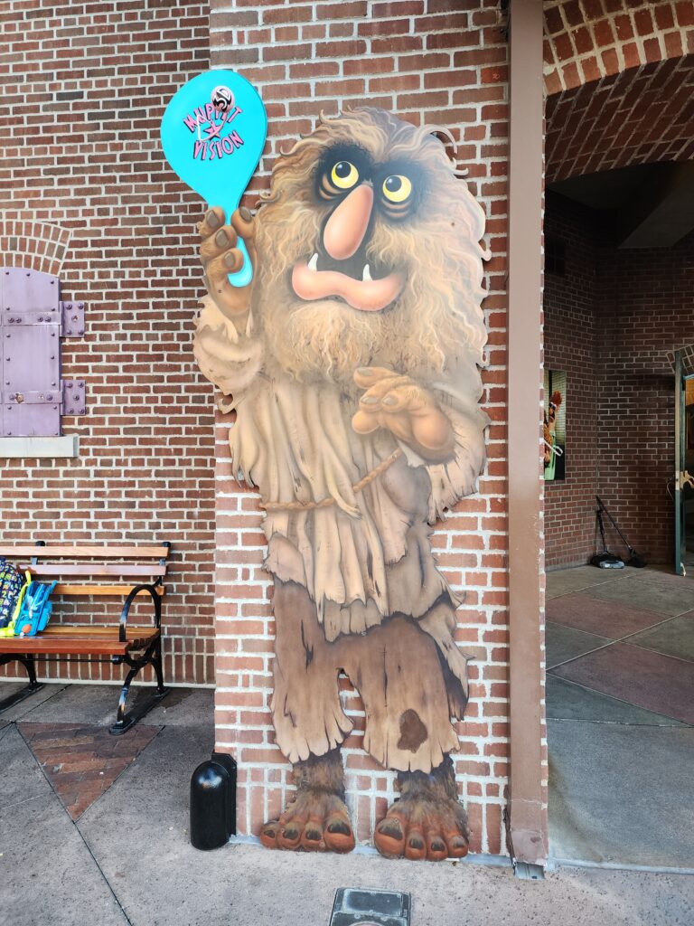 Decor in Muppet's Courtyard