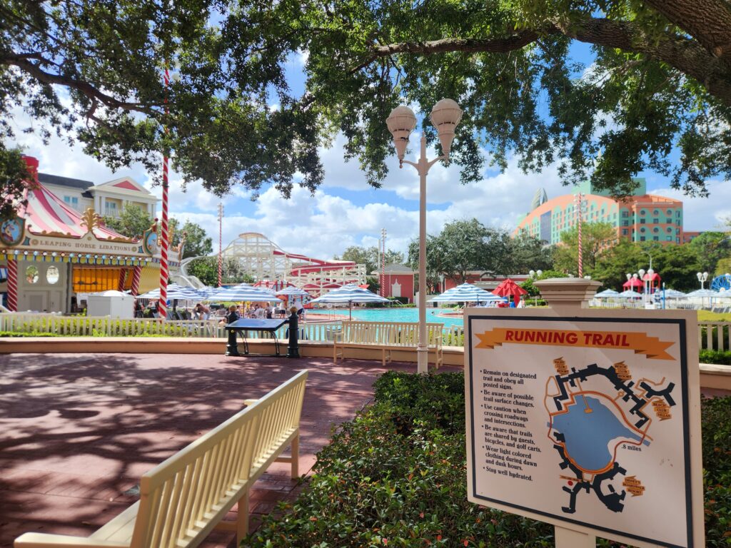 Disney BoardWalk pool.