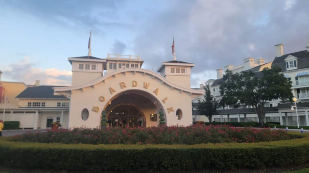 Disney's BoardWalk Inn entrance