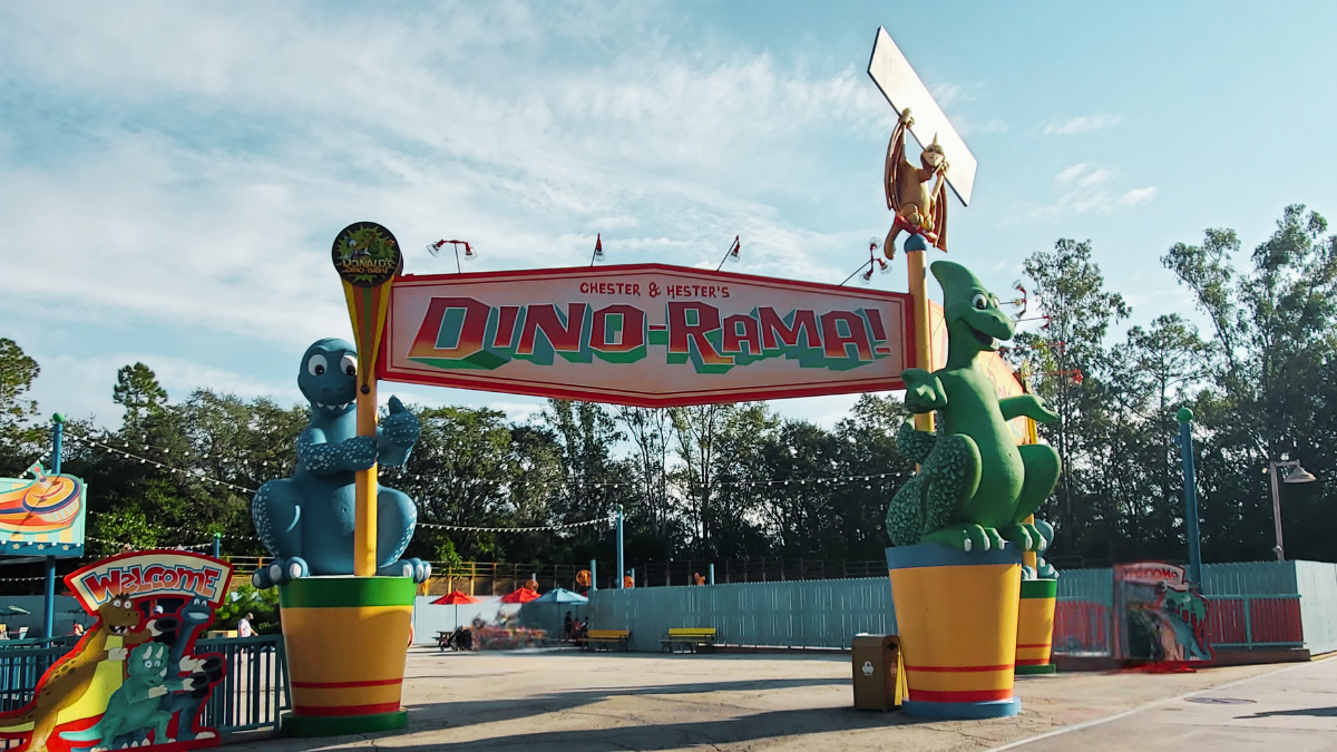 Dino-Rama Signage