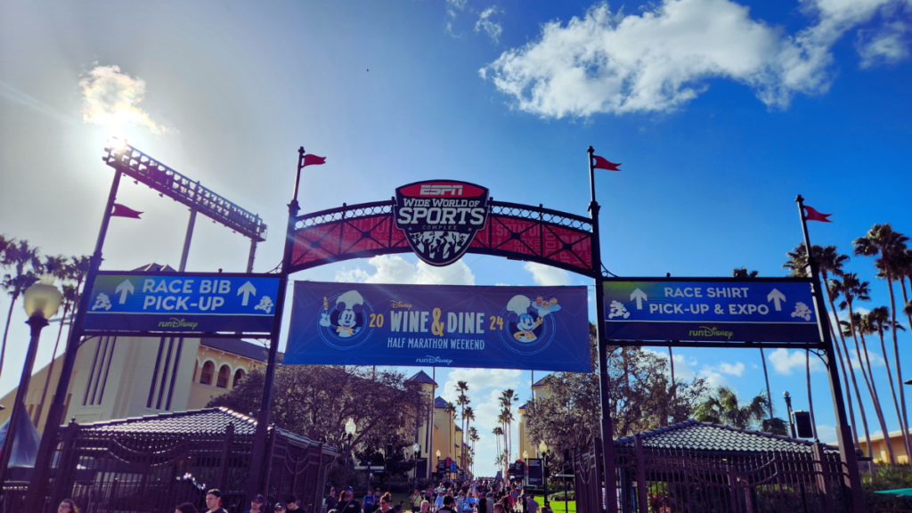 runDisney expo signage